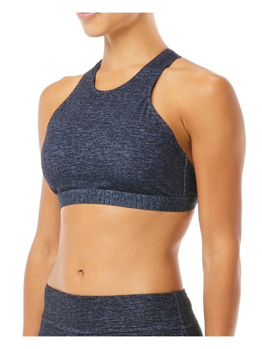 TYR Womens Mantra Kira Bikini Top Active Swimwear Medium Support Gray XL 14/16